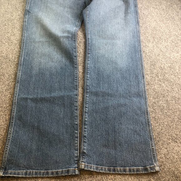 Ariat Jeans Mens 38x36 Blue M4 Bootcut Low Rise Work Pants Stretch - Picture 3 of 10